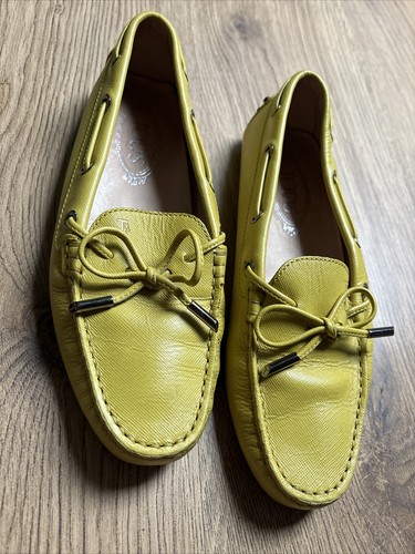 TOD’S Mocassini Tod's Classic in pelle senape UK4 5 EU37 5 vgc