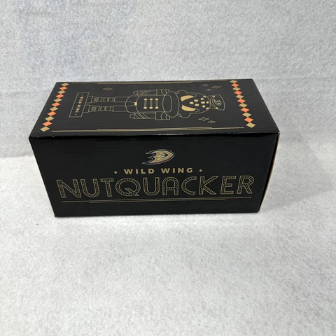 Anaheim Ducks Hockey Team Nutquacker Christmas Nutcracker Wild Wing NHL Figurine Cover