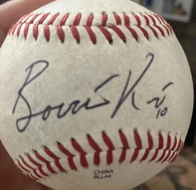 Barrett Kent Signed MiLB Baseball Inland Empire 66ers Los Angeles Angels MLB - Image 1 of 4