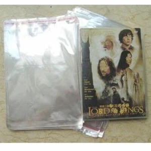Lot 200 DVD Case/Box Cello Plastic Sleeves Wrap Bags - Bild 1 von 3