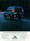 LAND-ROVER CAR Magazine Print Ad Advert  DISCOVERY SERIES II 2000S VTG 2000