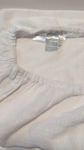 aden + anais Essentials Changing Pad Cover, 100% Cotton Muslin, Solid White NWOT - Picture 1 of 8