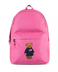 Mädchen Polo Ralph Lauren BÄR Rucksack Baja Pink - Bild 1 von 6