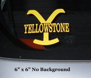 Yellowstone decal + free tumbler decal for Auto Truck Car - Picture 1 of 2