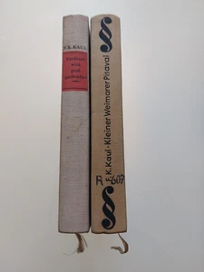 2 Bände Kaul 1959 Kleiner Weimarer Pitaval und  Verdienen wird groß geschrieben - Bild 1 von 11