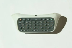 Official Microsoft Xbox 360 Chatpad Keyboard Chat Pad Text Keypad White OEM - Picture 1 of 6
