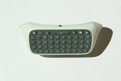 Official Microsoft Xbox 360 Chatpad Keyboard Chat Pad Text Keypad White OEM - Image 1 of 4