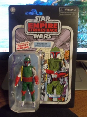 Arte de cómic vintage de Star Wars ESB Boba Fett VC277 "TOTALMENTE NUEVO" Foto 1 de 3