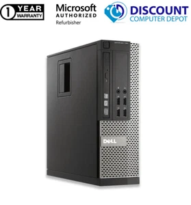 Dell 990 Core i3 Desktop Computer 16GB 250GB 1TB HD Windows 10 PC 19" 22" LCD - Picture 1 of 8