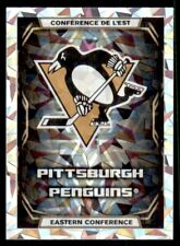 2021-22 Topps NHL Stickers #422 Pittsburgh Penguins - Team Logo FOIL