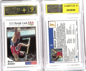 1991 Impel Olympic Decathalon Gold Caitlyn Jenner Bruce Jenner #5 ASG 10 MINT#JM - Picture 1 of 1