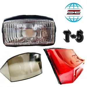 Vespa px/t5/lml tail&head lamp/back&head light complete with odometer dome visor - Picture 1 of 10