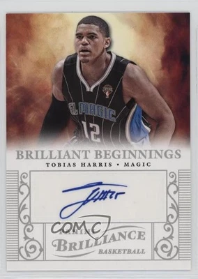 2012-13 Panini Brilliance Brilliant Beginnings Tobias Harris #50 Rookie Auto RC - Image 1 of 2