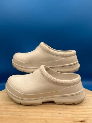 UGG Tasman Clog Shoes Women's Sz 10 White Rubber Waterproof Slip On Beach Summer - Image 1 of 4