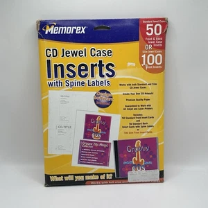 CD Jewel Case Inserts (100 Inserts Slim Cases or 50 for Standard ) (at least 50) - Picture 1 of 5
