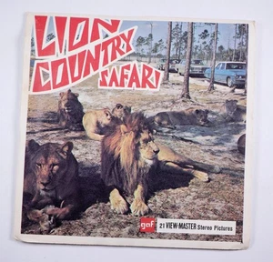 View-Master Lion Country Safari Florida - 3 reel packet A 983 - Picture 1 of 4