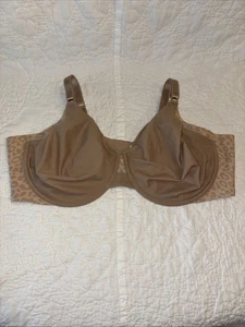 olga bra 42dd Beige Animal Print Underwire - Picture 1 of 5