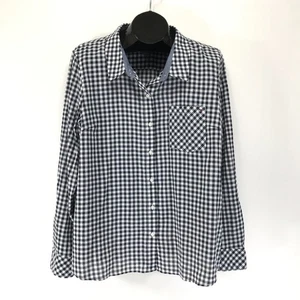 Tommy Hilfiger Gingham Button Up Shirt Women's Plus XXL Long Sleeve 100% Cotton - Picture 1 of 13