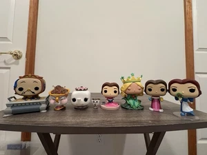 Beauty And The Beast Funko Pop Lot - Unboxed - Picture 1 of 9