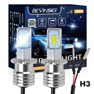 2x H3 LED bombillas antiniebla conversión 6000K blanco frío para Lexus ES300 1992-2003 - Imagen 1 de 9