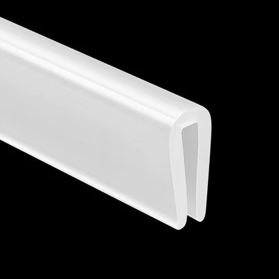 Rubber Edge Trim, U Channel Edge Protector Flexible Proof Edges Trims for Sha... - Image 1 of 4