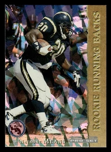 1993 Pro Set Rookie Running Backs - Natron Means #RRB13 (RC) - Bild 1 von 2