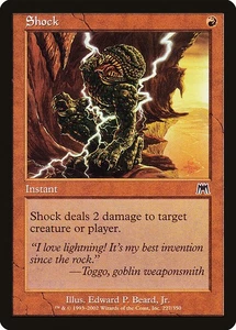 (3x) SHOCK - Onslaught – MTG Magic the Gathering Card - Common - Picture 1 of 5