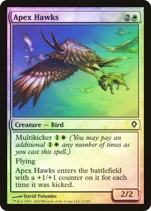 MTG FOIL Apex Hawks  - Worldwake #2 - Picture 1 of 1