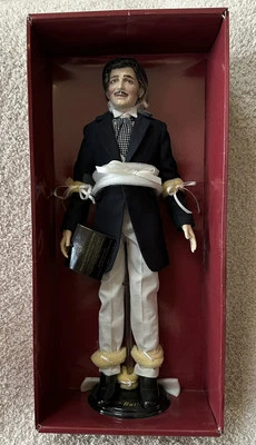 MUÑECA LO QUE EL VIENTO SE LLEVÓ RHETT MAYORDOMO FRANKLIN COMO NUEVA EN CAJA Foto 1 de 4