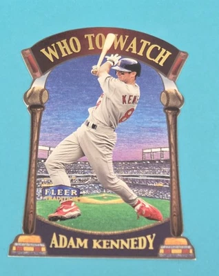 Tarjeta de béisbol 2000 Fleer Tradition Who to Watch #15 WW Adam Kennedy Cardinals S1 Foto 1 de 2