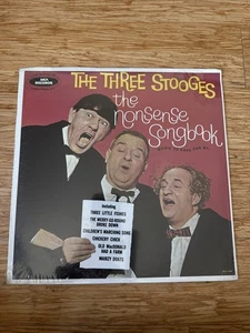 The Three Stooges * The Nonsense Songbook * Lp Vinyl Record. New Sealed - Picture 1 of 4
