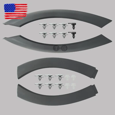 For 2002-08 Mini Cooper Front & Rear Wheel Arch Fender Flares Hood Trim Decor Foto 1 de 4