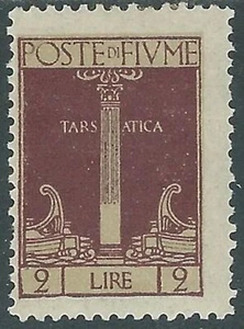 1923 FLUSS SAN VITO VERSCHIEDENE THEMEN 2 LIRE MH * - RB29-2 - Bild 1 von 1