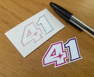 Aleix Espargaró Race Numero 41 (coppia molto piccola) - VENDITORE UK - Foto 1 di 1