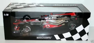 MINICHAMPS 1/18 - 530 101801 VODAFONE MCLAREN MERCEDES MP4-25 JENSEN BUTTON 2010 - Picture 1 of 3