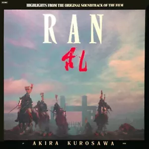 TORU TAKEMITSU Ran Highlights from Original Soundtrack FANTASY RECORDS Vinyl LP - Foto 1 di 2