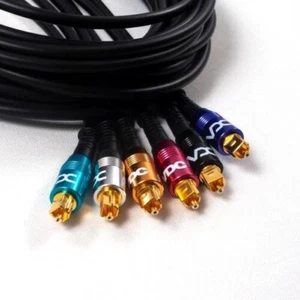Van Damme TOSLINK 'Light-Pipe' digital audio optical cable. Metal Connectors - Picture 1 of 8