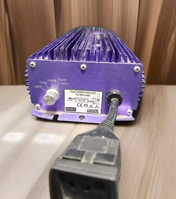Purple Hydrofarm Lumatek Digital Lighting LK1TH240 Electronic Ballast - Image 1 of 4