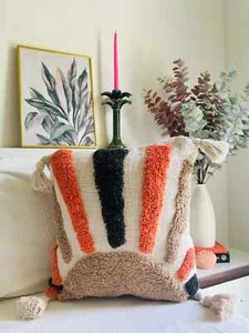 1 Piece Set Boho Tufted Cushion Cover-Sofa Home Decorative Cotton Cushion Covers - Picture 1 of 3