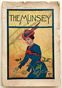 The MUNSEY Magazine September 1899 Vol XXI #6 BICYCLE The AMERICA'S CUP sailing