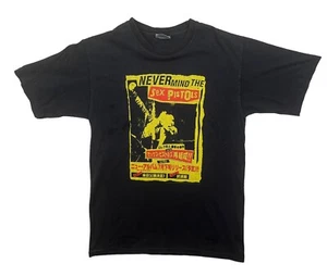 Rare Vintage Sex Pistols Never Mind the Bollocks Black T-shirt - Size S - Picture 1 of 6