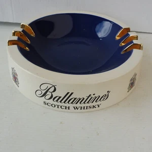 Cendrier Ashtray publicitaire - BALLANTINE'S SCOTCH WHISKY 25,5 cm Ø - Imagen 1 de 4