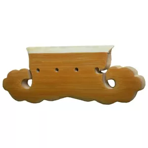 1x Pfeifensattel Schnurhalter Knocheneinsatz Pfeifen Zubehör Bambus Holz Top Qualität - Bild 1 von 1
