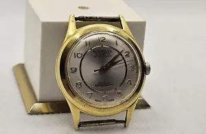 Orologio Vintage Swiss Made Nobellux 21 Gioielli Incabloc Impermeabile Placcato Oro - Foto 1 di 9