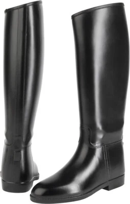 USG Reitstiefel "Happy Boot" schwarz, Synthetikfutter kurz weit 12150001