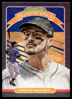 2020 Donruss #29 Nolan Arenado Holo Blue  DK - Image 1 of 2