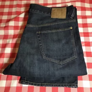 PAUL SMITH STRAIGHT LEG JEANS SIZE 34R Button Fly - Cotton - Picture 1 of 23