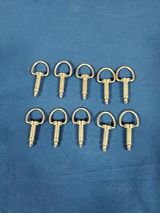 Dzus® Lion Quarter-Turn Stud, MedBail Handle, Stl Zinc Plate 82-15-560-16, 10ea - Picture 1 of 4