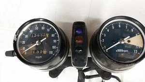 H1200  CB360T 1974 INSTRUMENT CLUSTER, GAUGES, SPEEDOMETER TACHOMETER - Picture 1 of 9