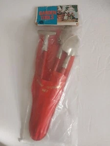 ARO vintage home garden, 3-piece tool set (rake/shovel/trowel) indoor gardening - Picture 1 of 2